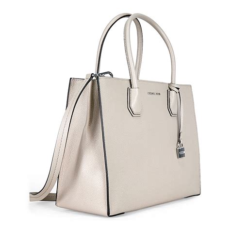 michael kors mercer chain link leather tote|michael kors mercer gallery tote.